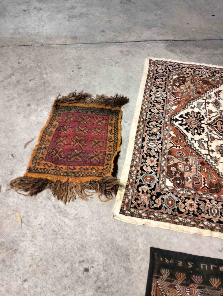 pictures of otg rubbish removal removing persian and handmade carpets on floor