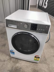 washing machine removed
