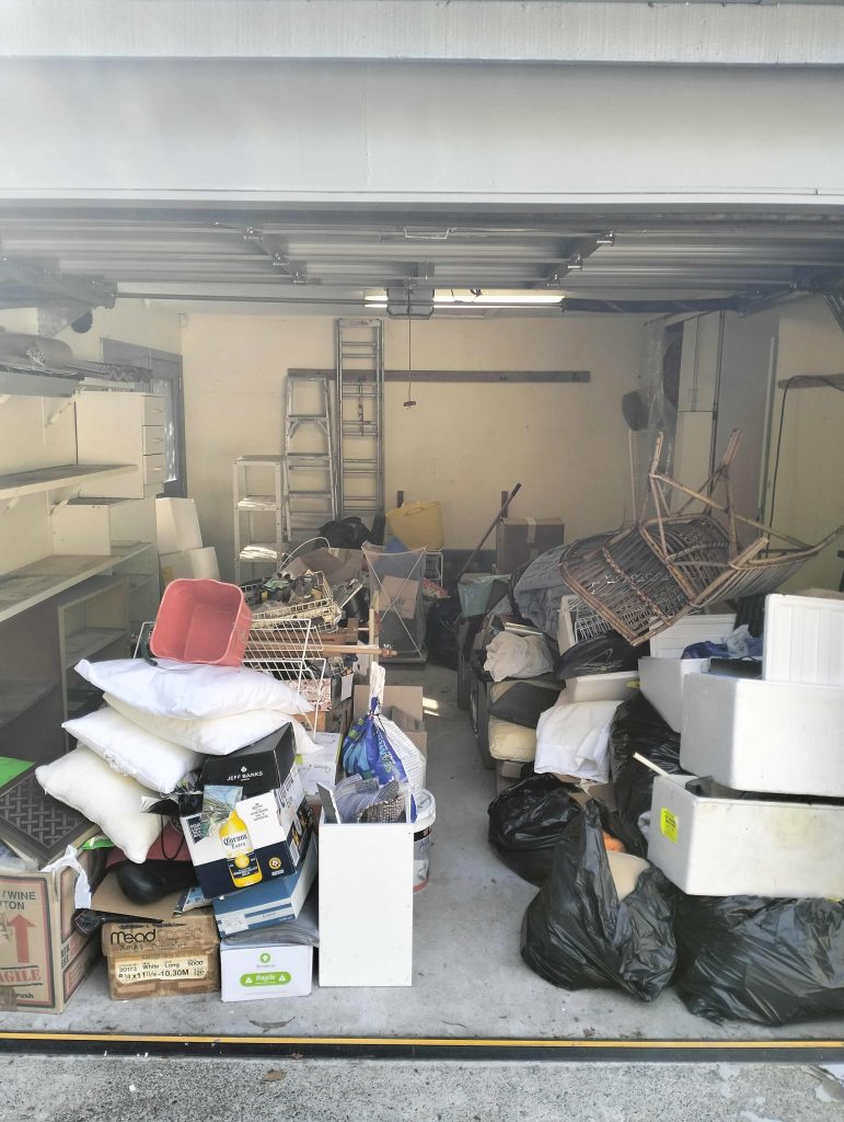 garge full of items ready for otg to come and collect i roseville