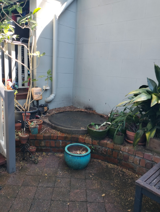 water tank removal completed in glebe